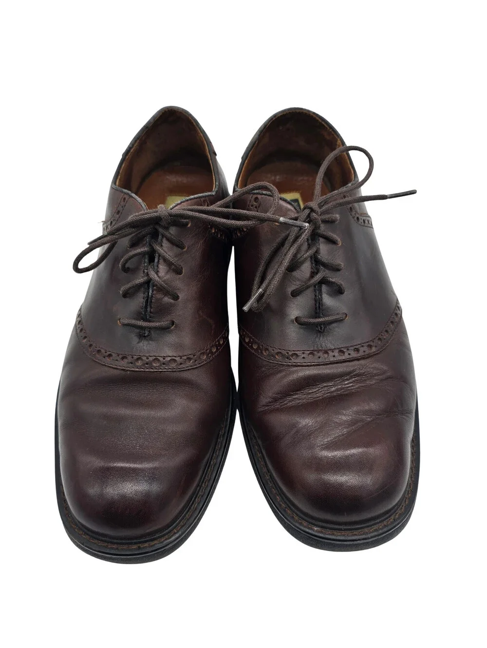 Florsheim Dress Shoes | Men's 10.5W | Brown Leather Cap Toe | Lace-Up Oxford